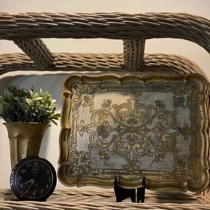 French Italian Gold Tray